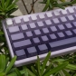 Faint Aroma Full PBT Gradient Purple Dip-dye Keycaps Set Doubleshot Backlit OEM Profile for Cherry MX Mechanical Keyboard